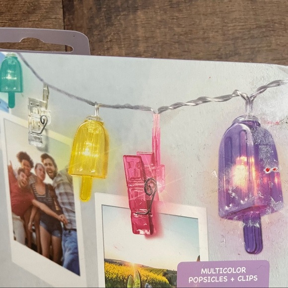 2 NWT sets of popsicle LED string lights indoor outdoor - Picture 4 of 7